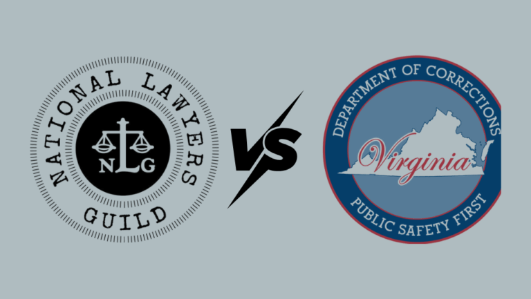 NLG Supports Shaka, Calls VADOC Practices Unconstitutional