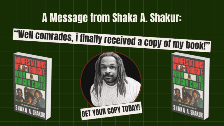 A Message from Shaka after Finally Receiving his Book
